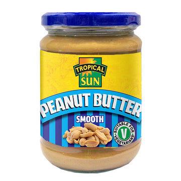 Tropical Sun Smooth Peanut Butter from Everfresh, your African supermarket in Milton Keynes
